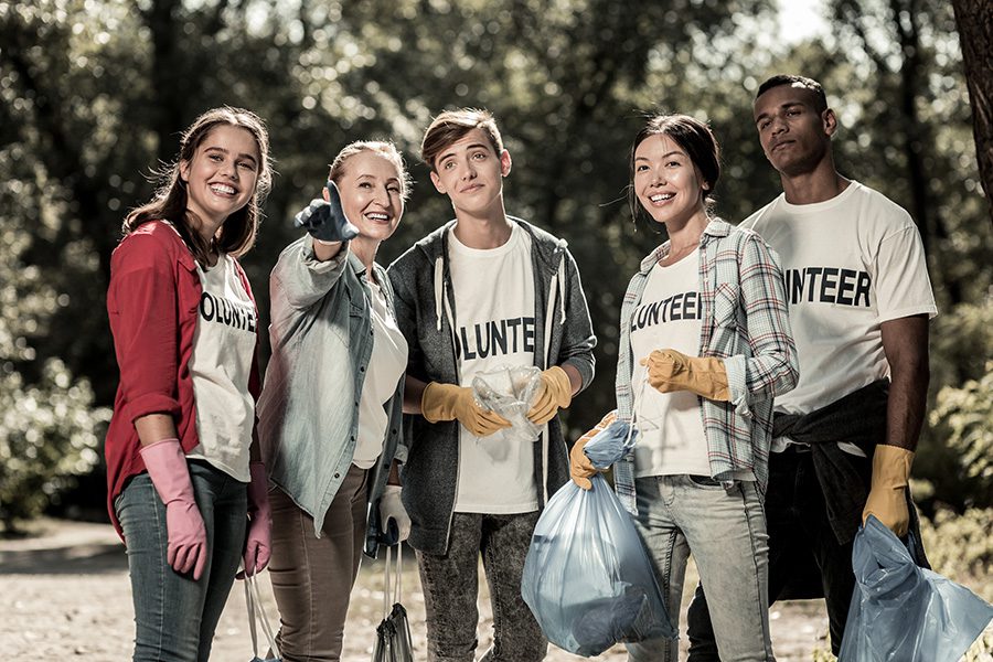 Insurance by Industry - Group of Volunteers Cleaning Up